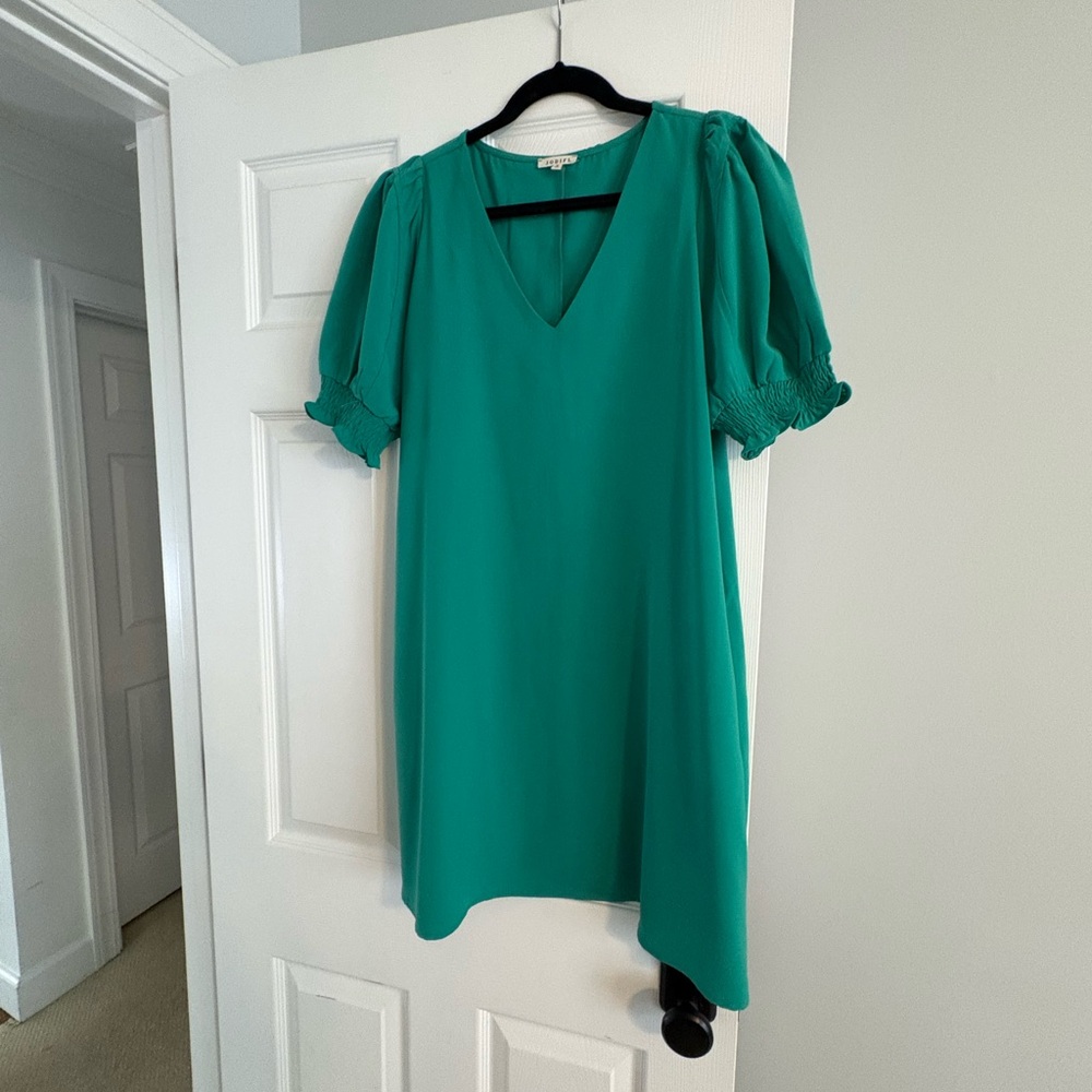 JODIFL Green Mini Dress